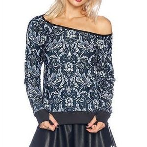 Black Milk Mono Nouveau Off the Shoulder Sweater
